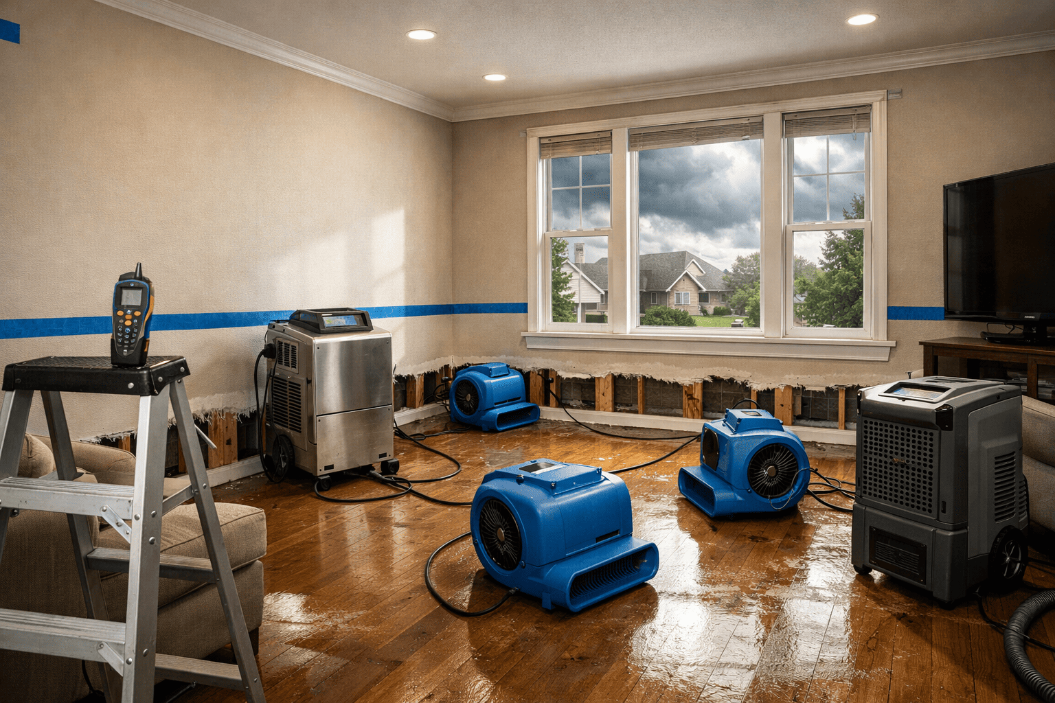 How Long It Really Takes To Dry Out a Water‑Damaged House in Topeka